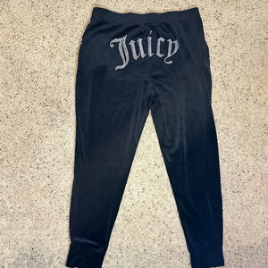 Women's juicy couture jogger pants bling booty XL